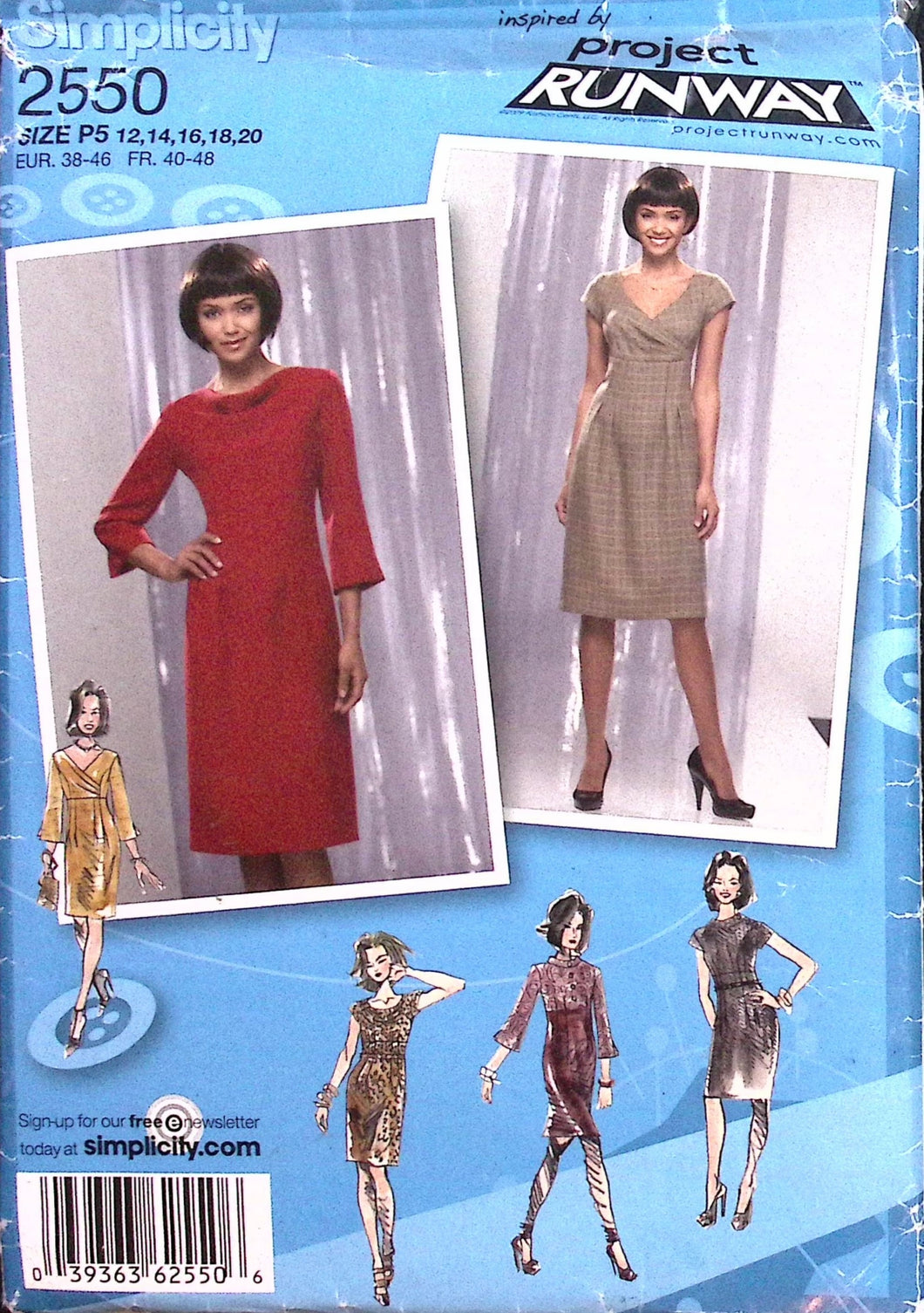 Sewing Pattern: Simplicity 2550