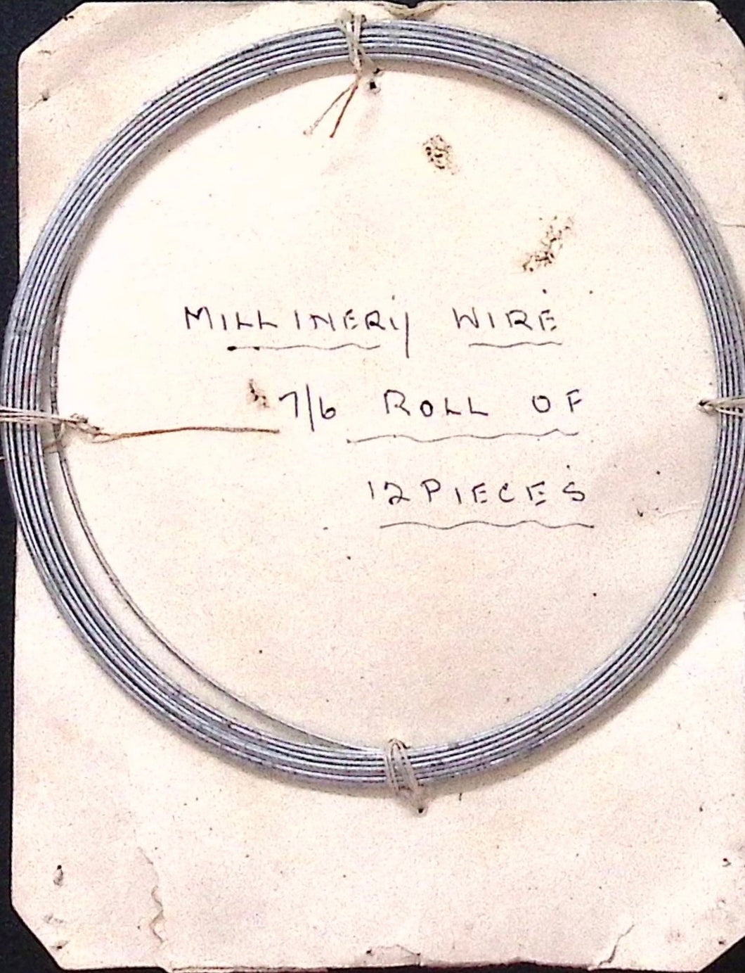 Vintage Millinery Wire