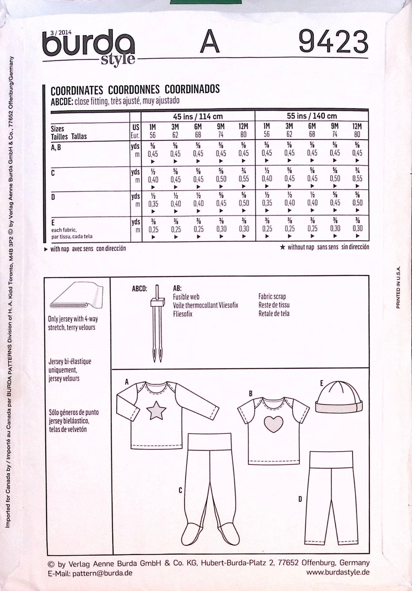Simplicity Pattern 9423 Sewing Pattern: Burda 9423 – Vintage Stitch Australia