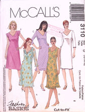 Load image into Gallery viewer, Sewing Pattern: McCalls 3110
