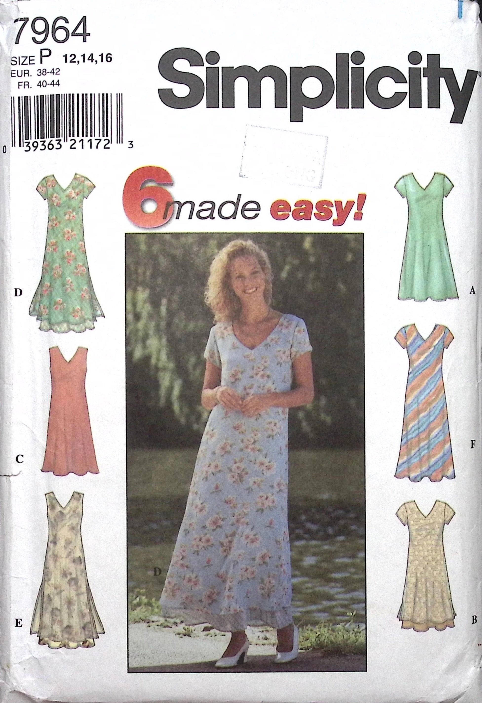 Vintage Sewing Pattern: Simplicity 7964 – Vintage Stitch Australia