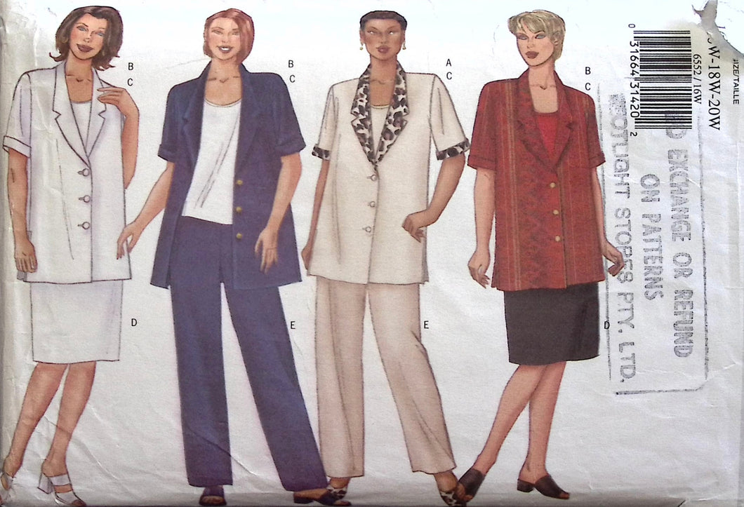 Sewing Pattern: Butterick 6552