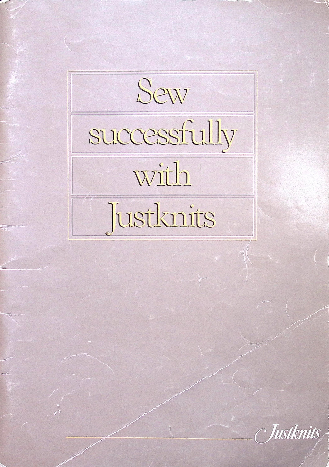 Sew Successfully with Justknits