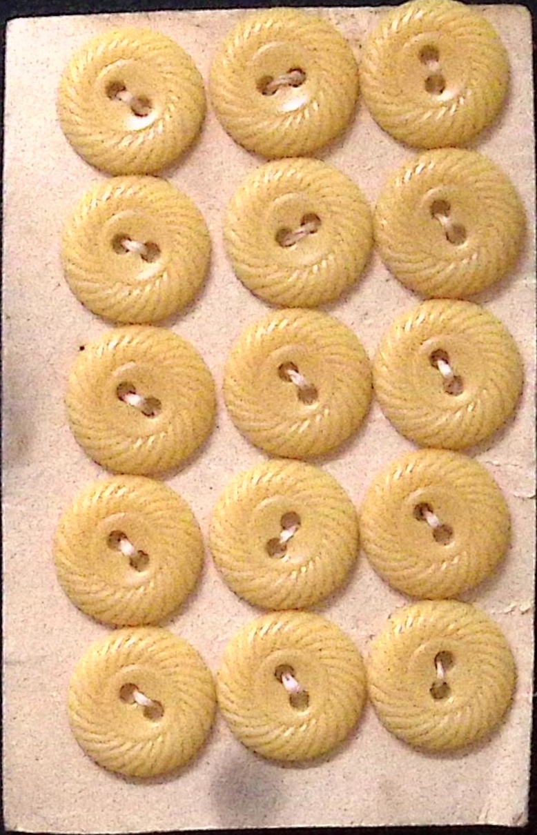 Vintage Etched Buttons