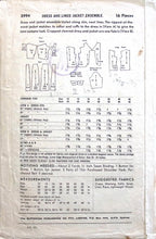 Load image into Gallery viewer, Vintage Sewing Pattern: Butterick 5994
