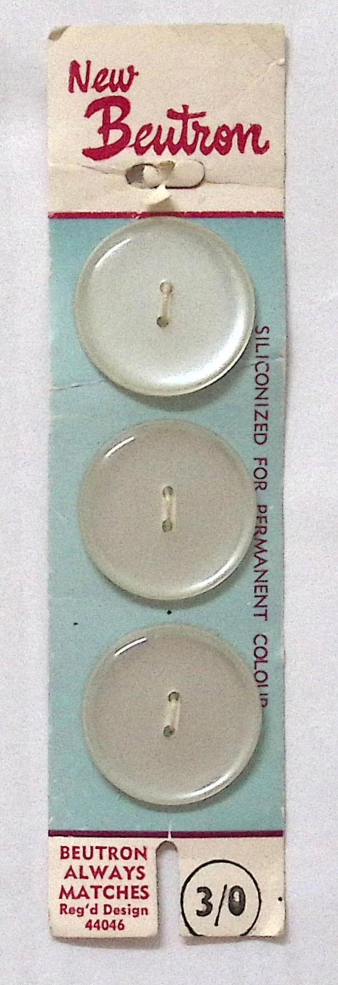 Vintage Beutron Buttons