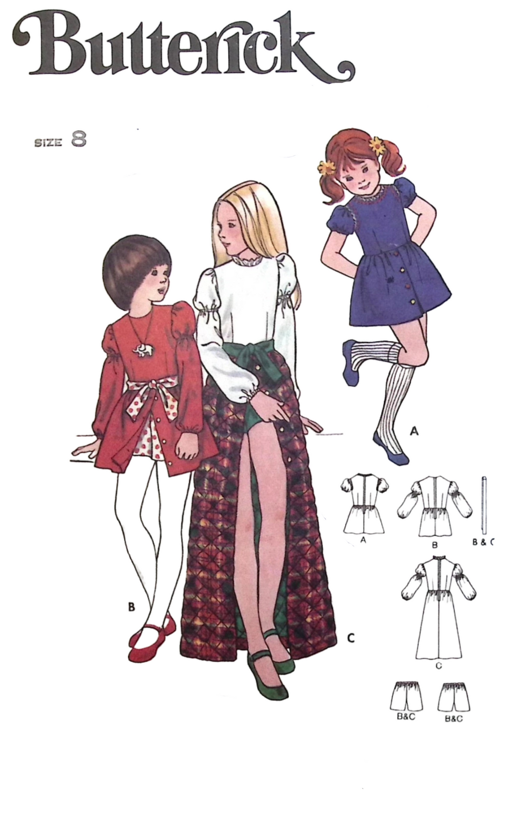 Vintage Sewing Pattern: Butterick 6493