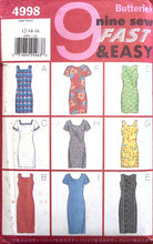 Load image into Gallery viewer, Vintage Sewing Pattern: Butterick 4998
