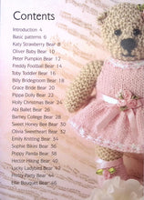 Load image into Gallery viewer, 20 to Make Knitted Bears
