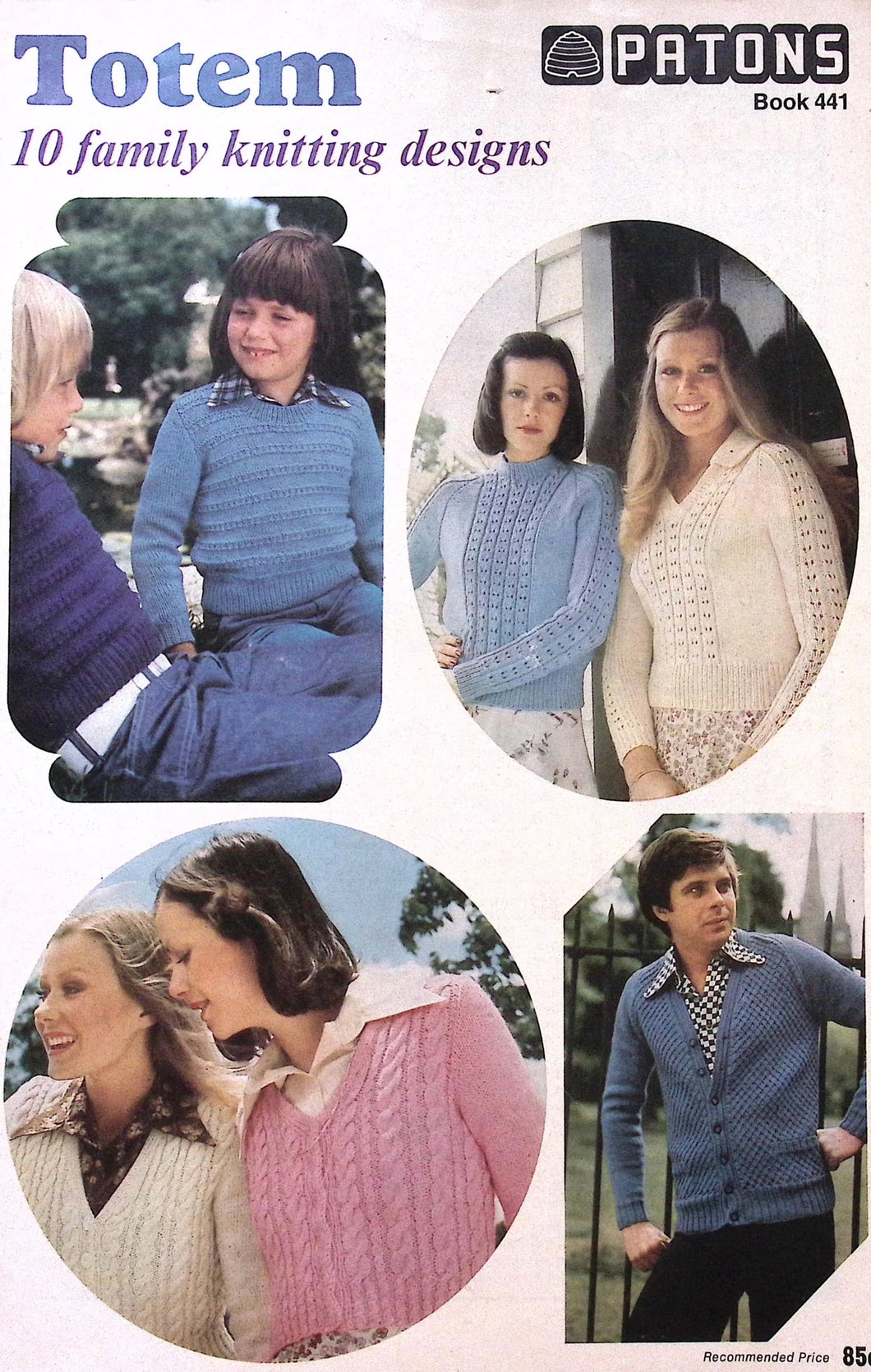 Vintage Knitting Booklet Patons 441