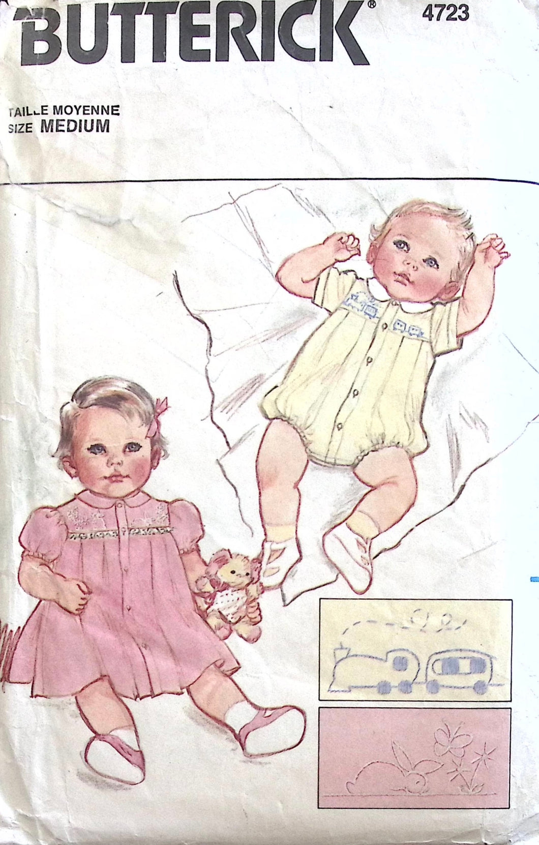 Vintage Sewing Pattern: Butterick 4723