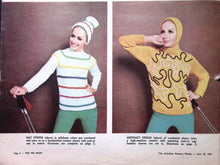 Load image into Gallery viewer, The Australian Women's Weekly Pull-out section Glamor for the Snow April 26 1967
