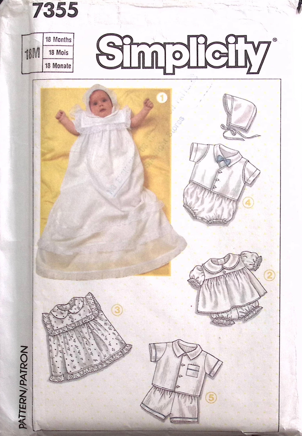 Vintage Sewing Pattern: Simplicity 7355