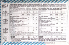 Load image into Gallery viewer, Vintage Sewing Pattern: Simplicity 6502
