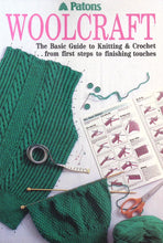 Load image into Gallery viewer, Vintage Knitting Book: Woolcraft The Basic Guide to Knitting &amp; Crochet
