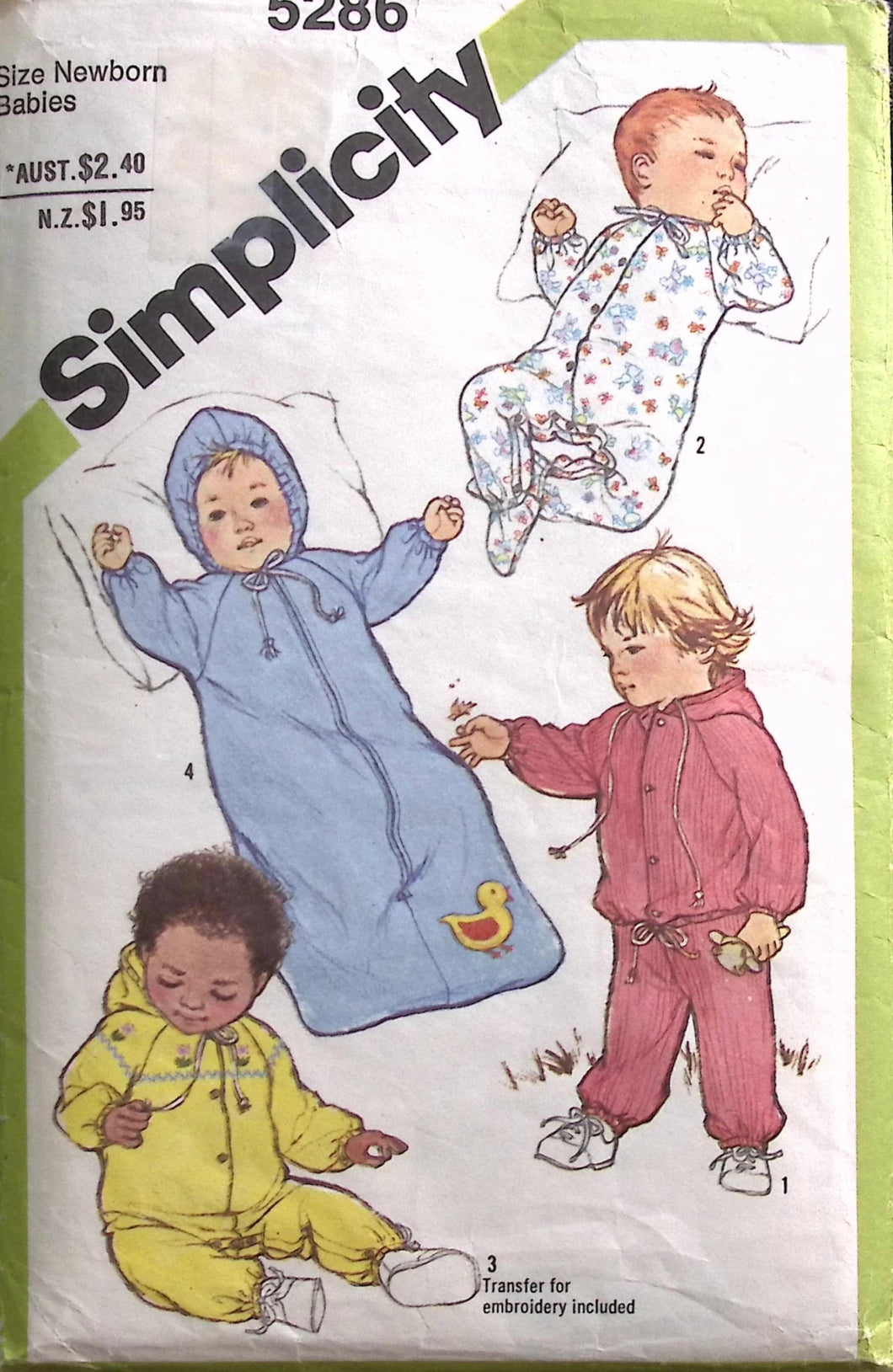 Vintage Sewing Pattern: Simplicity 5286