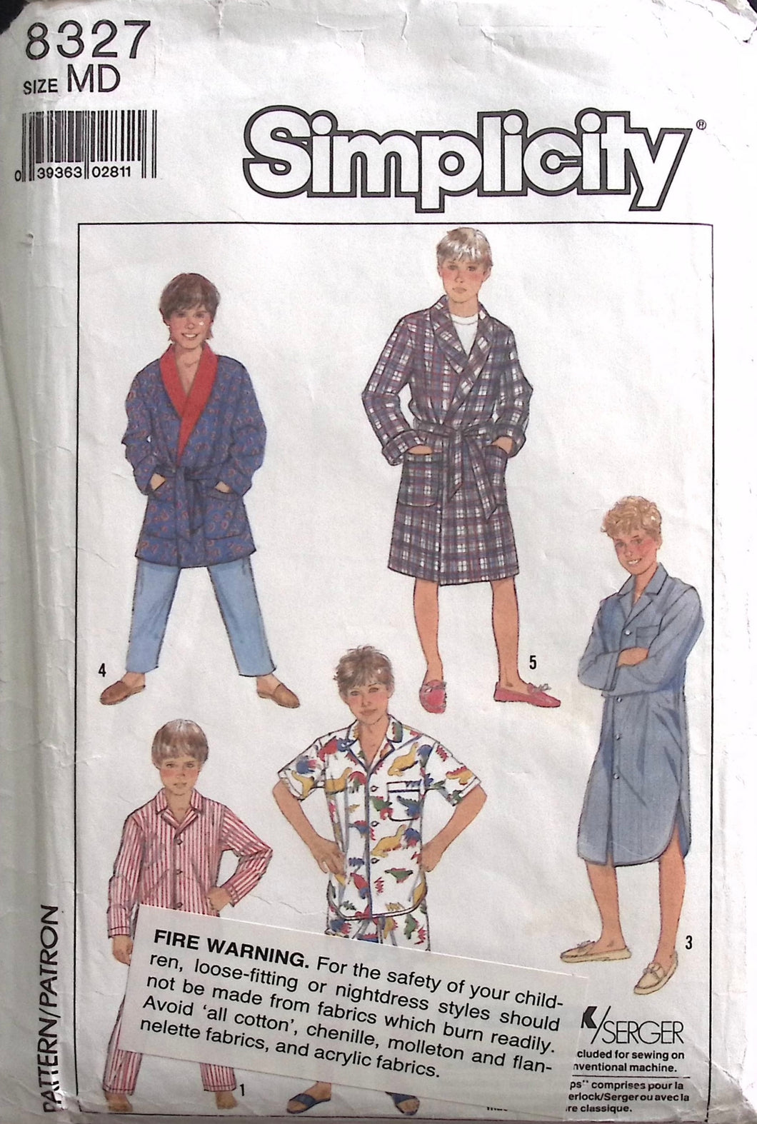 Vintage Sewing Pattern: Simplicity 8327