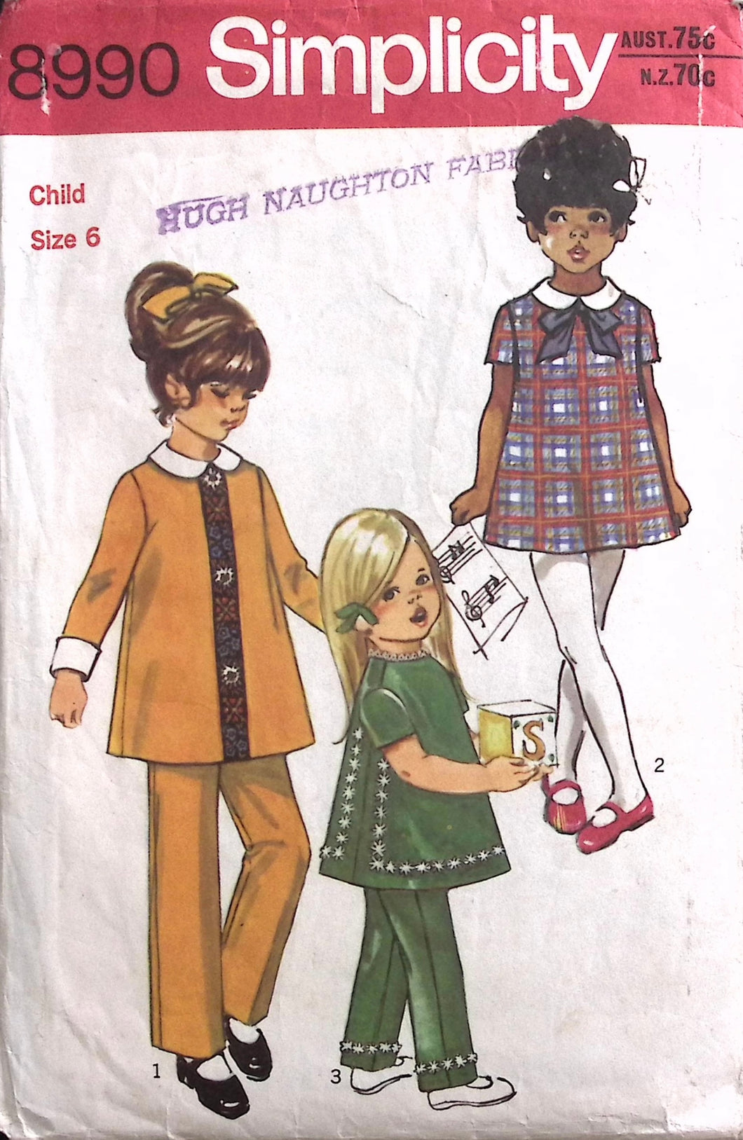 Vintage Sewing Pattern: Simplicity 8990
