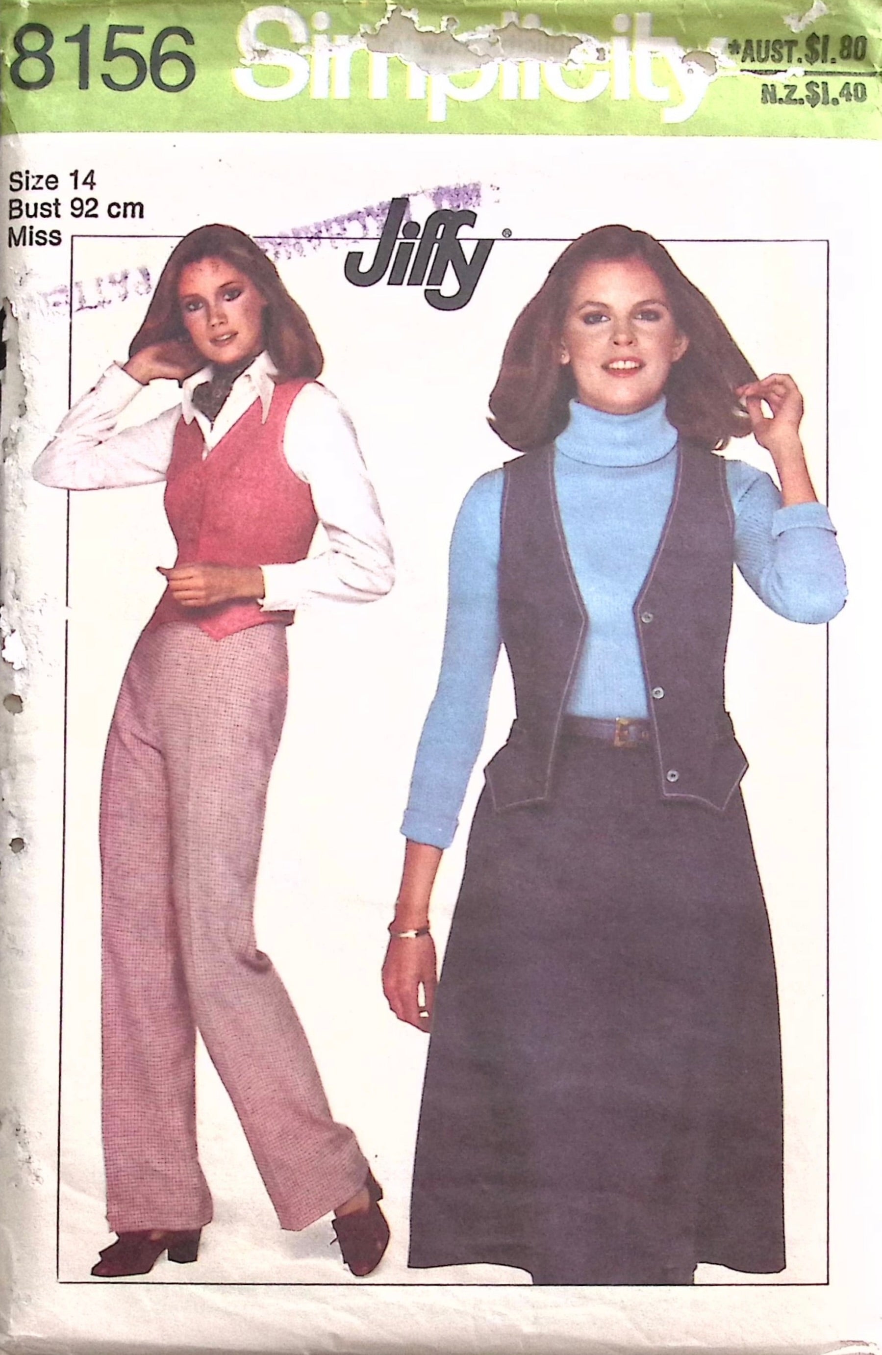 Vintage Sewing Pattern: Simplicity 8156 – Vintage Stitch Australia
