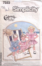 Load image into Gallery viewer, Vintage Sewing Pattern: Simplicity 7352
