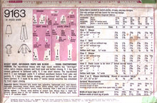 Load image into Gallery viewer, Vintage Sewing Pattern: Simplicity 9163
