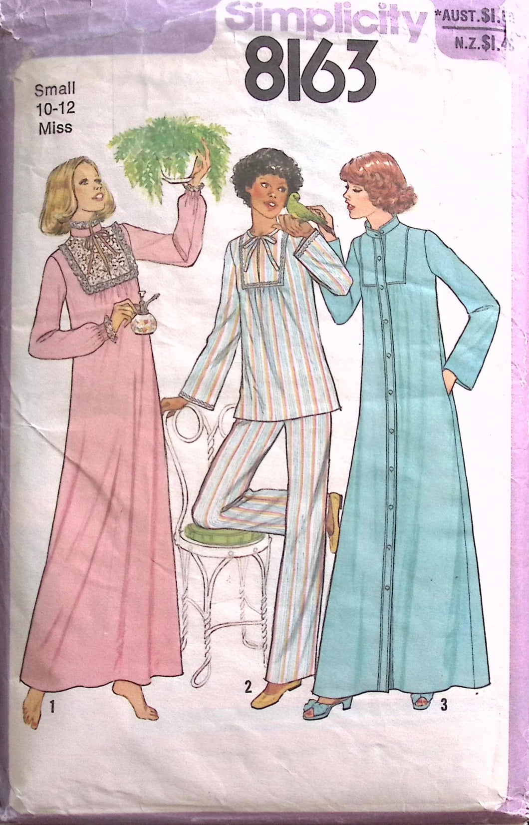 Vintage Sewing Pattern: Simplicity 8163