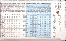 Load image into Gallery viewer, Vintage Sewing Pattern: Butterick 5740
