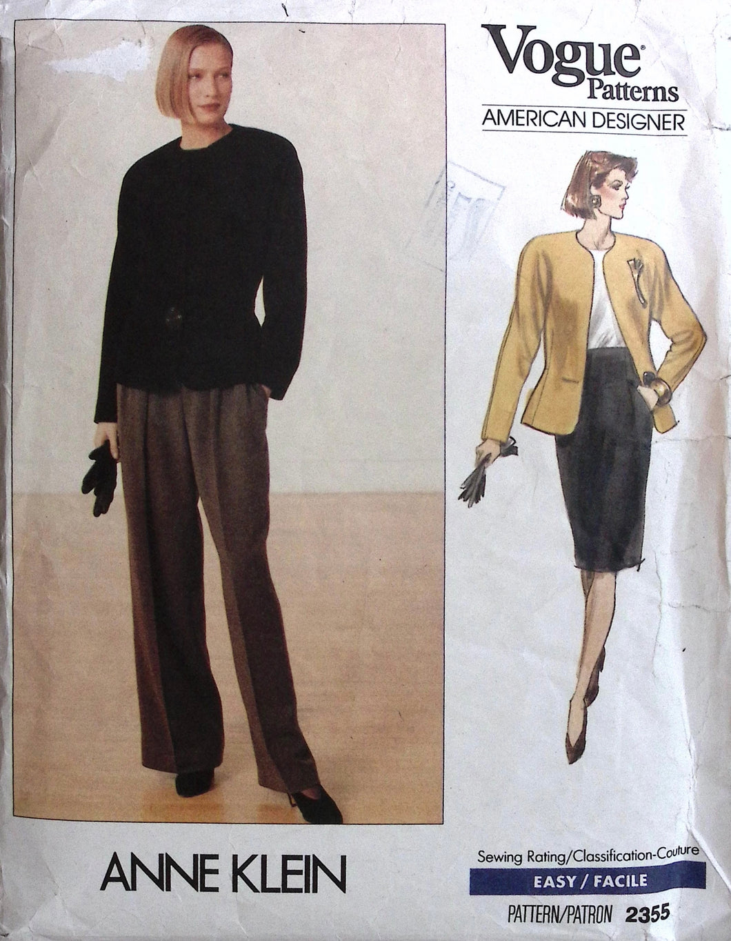 Vintage Sewing Pattern Vogue 2355