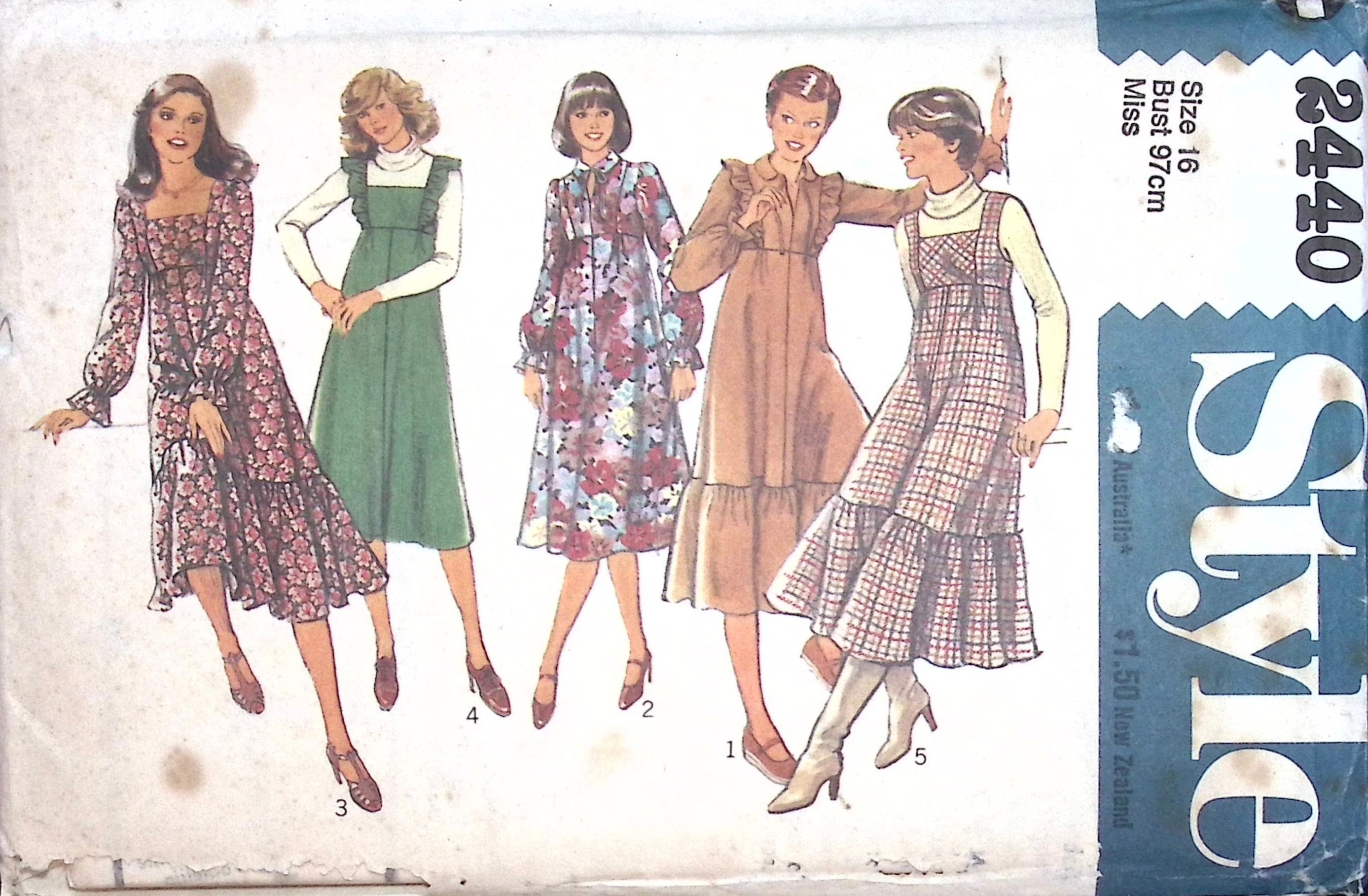 Vintage Sewing Pattern: Style 2440 – Vintage Stitch Australia