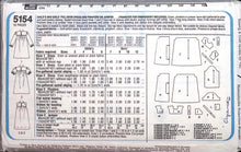 Load image into Gallery viewer, Vintage Sewing Pattern: Simplicity 5154
