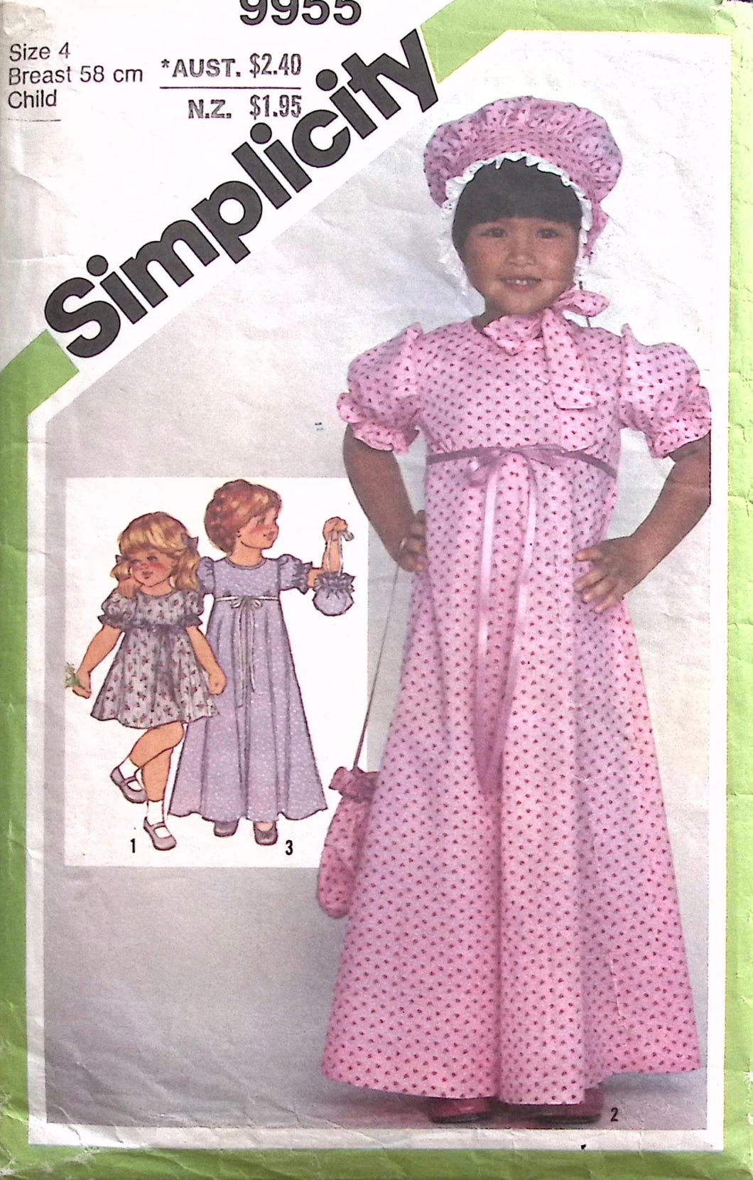 Vintage Sewing Pattern: Simplicity 9955