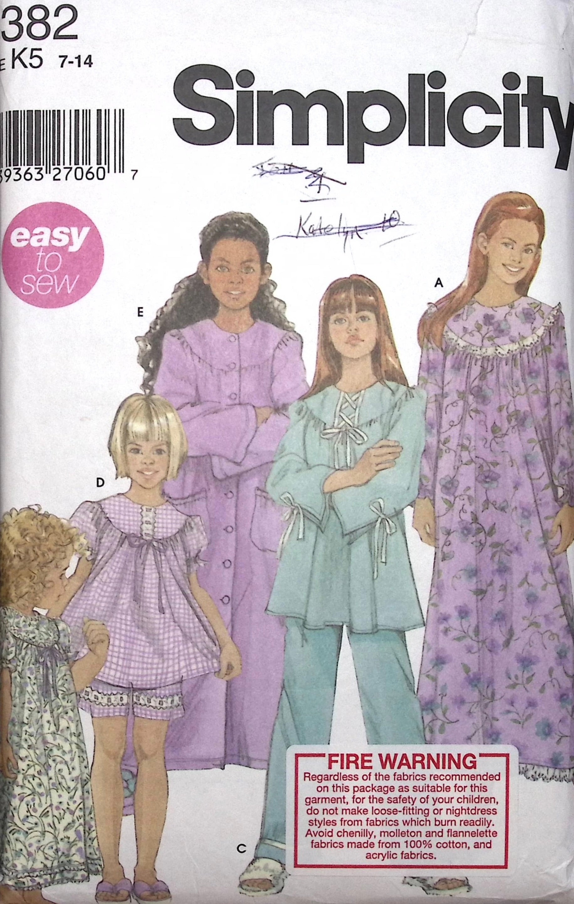 Sewing Pattern: Simplicity 5382 – Vintage Stitch Australia