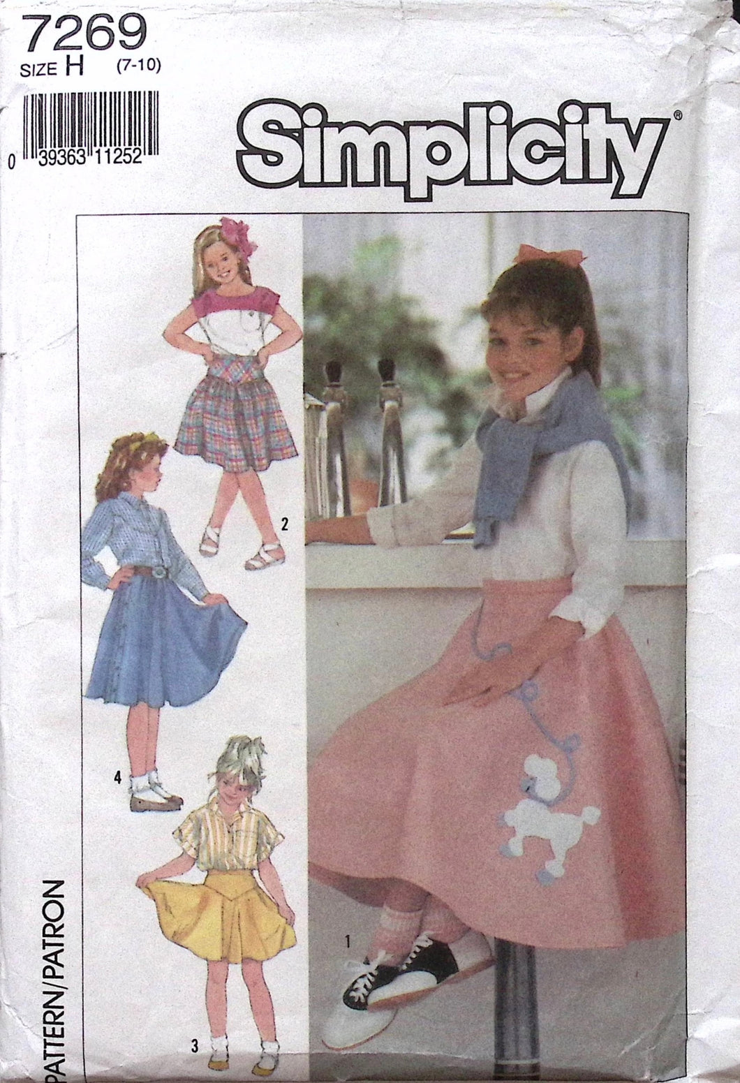 Vintage Sewing Pattern: Simplicity 7269