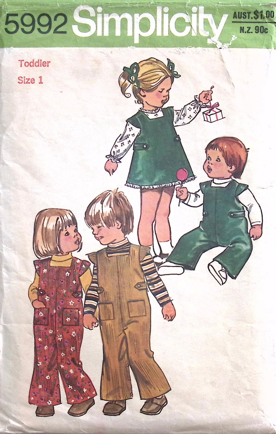 Vintage Sewing Pattern: Simplicity 5992