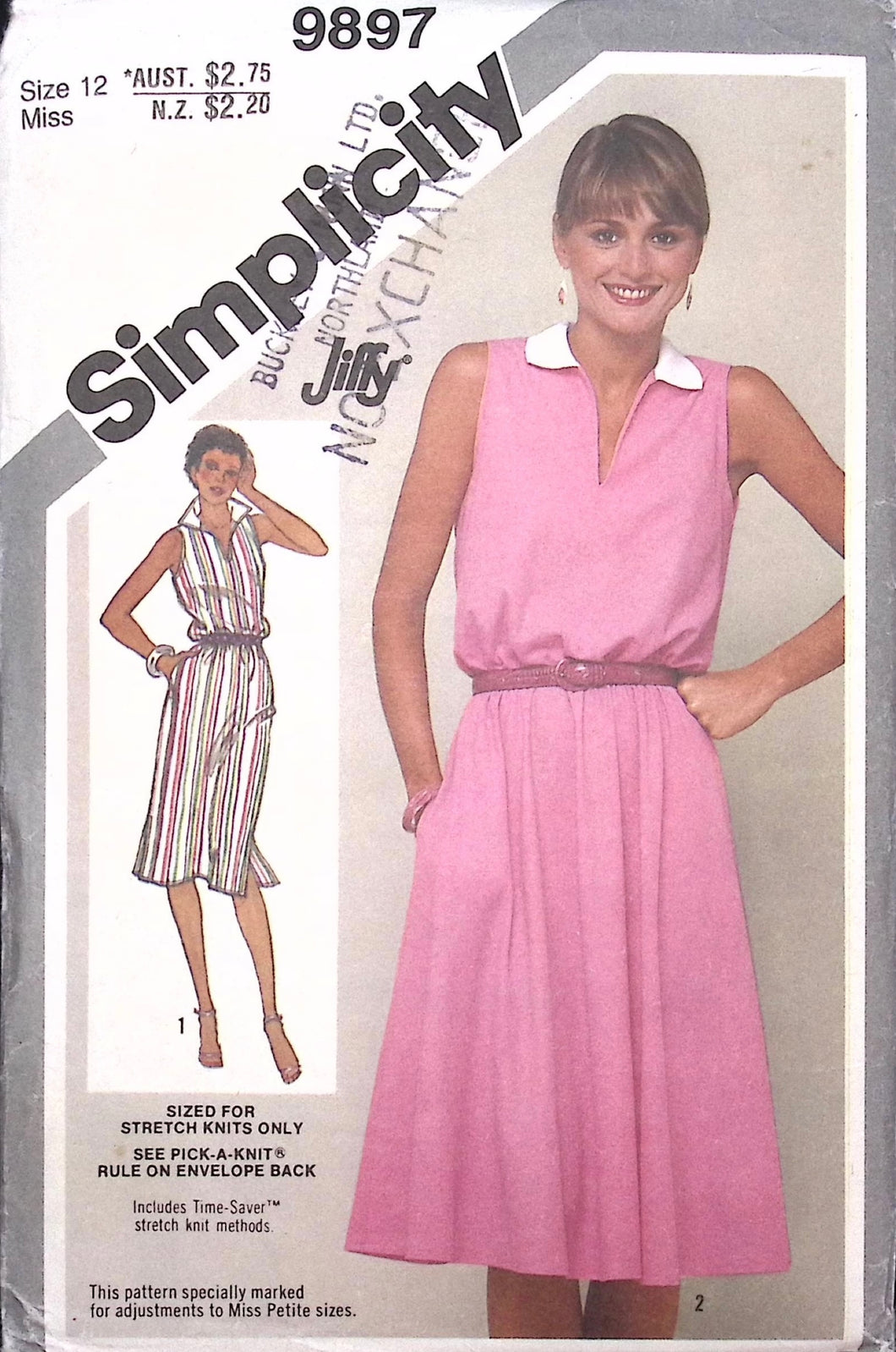 Vintage Sewing Pattern: Simplicity 9897