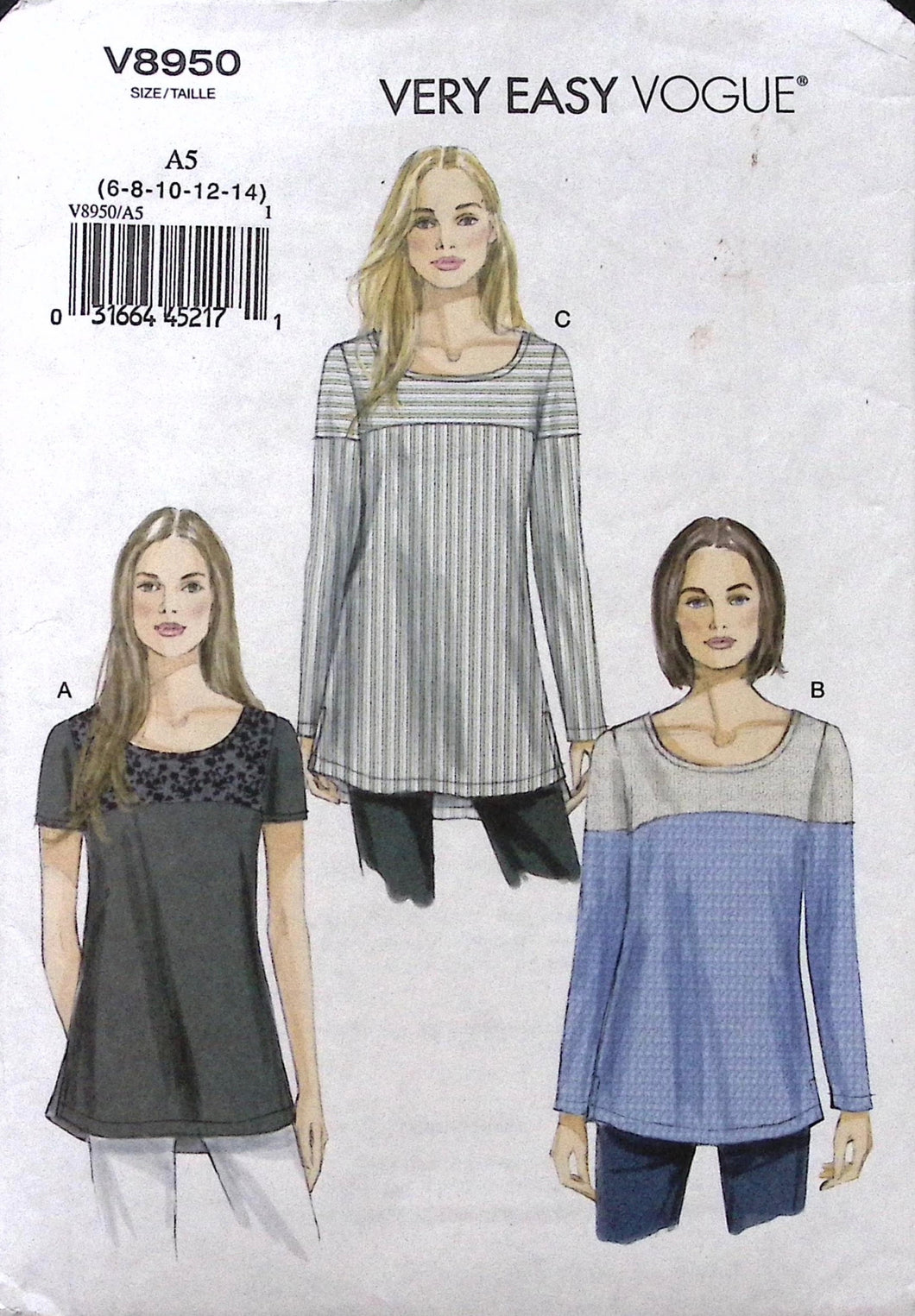 Sewing Pattern: Vogue V8950