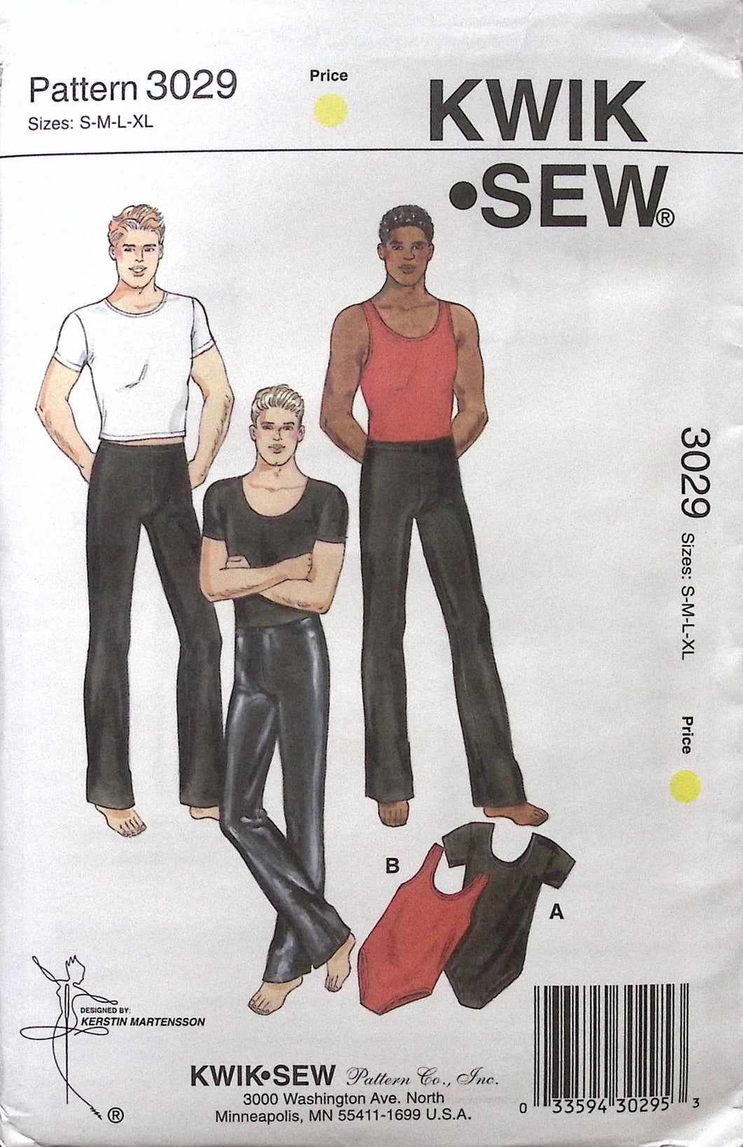 Sewing Pattern: Kwik Sew 3029