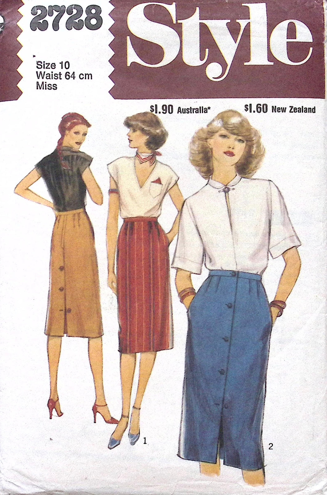 Vintage Sewing Pattern: Style 2728