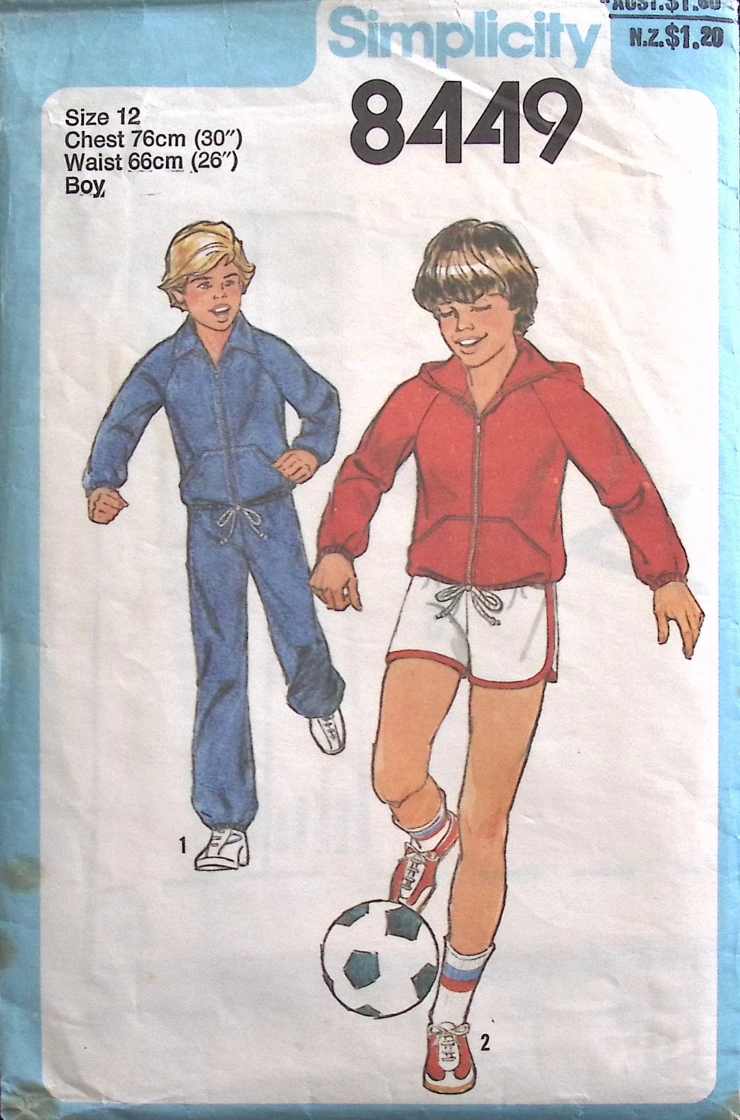 Vintage Sewing Pattern: Simplicity 8449