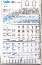 Load image into Gallery viewer, Vintage Sewing Pattern: Style 4486
