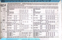 Load image into Gallery viewer, Vintage Sewing Pattern: Simplicity 6214
