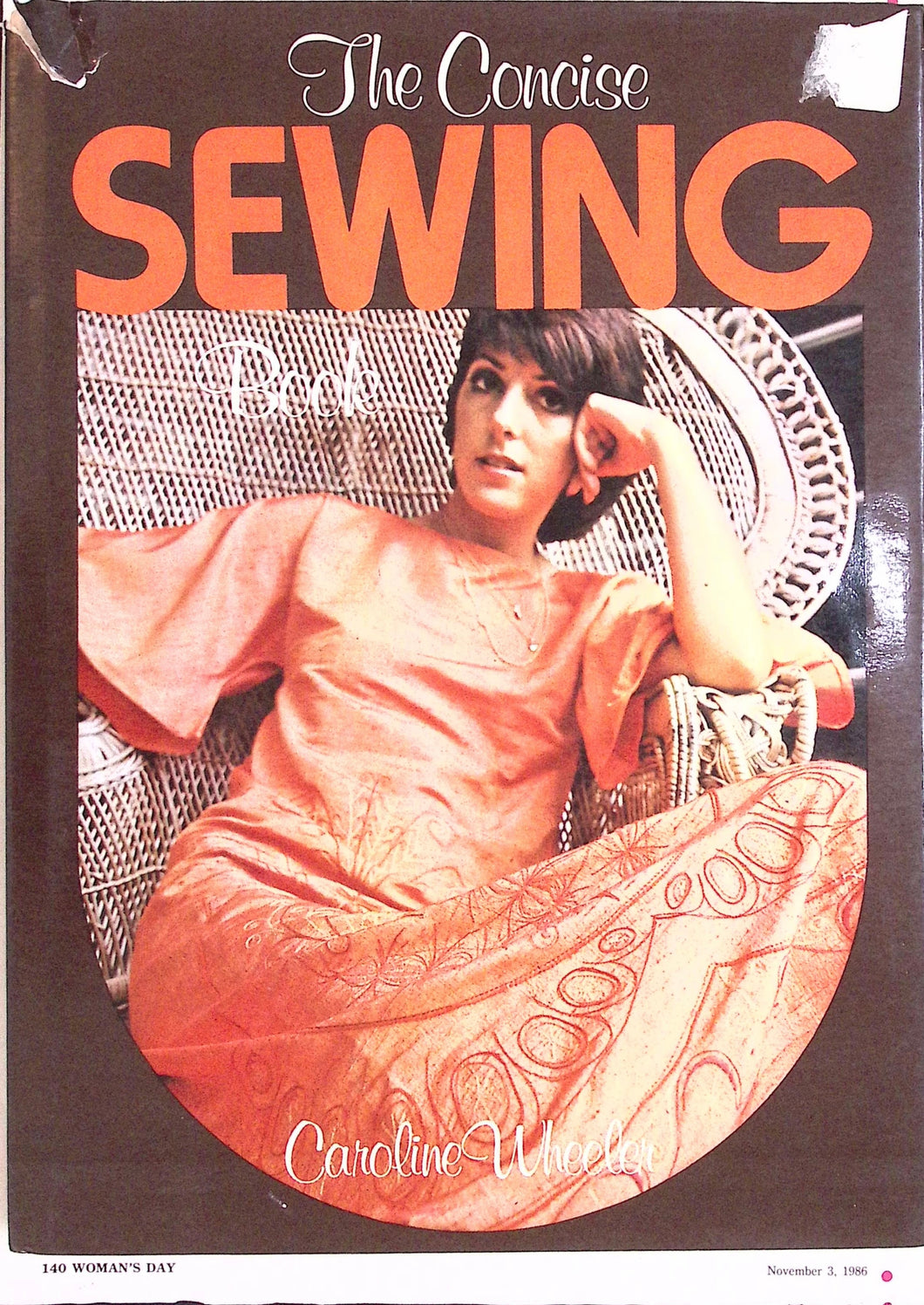 Vintage Sewing Book: The Concise Sewing Book by Caroline Wheeler