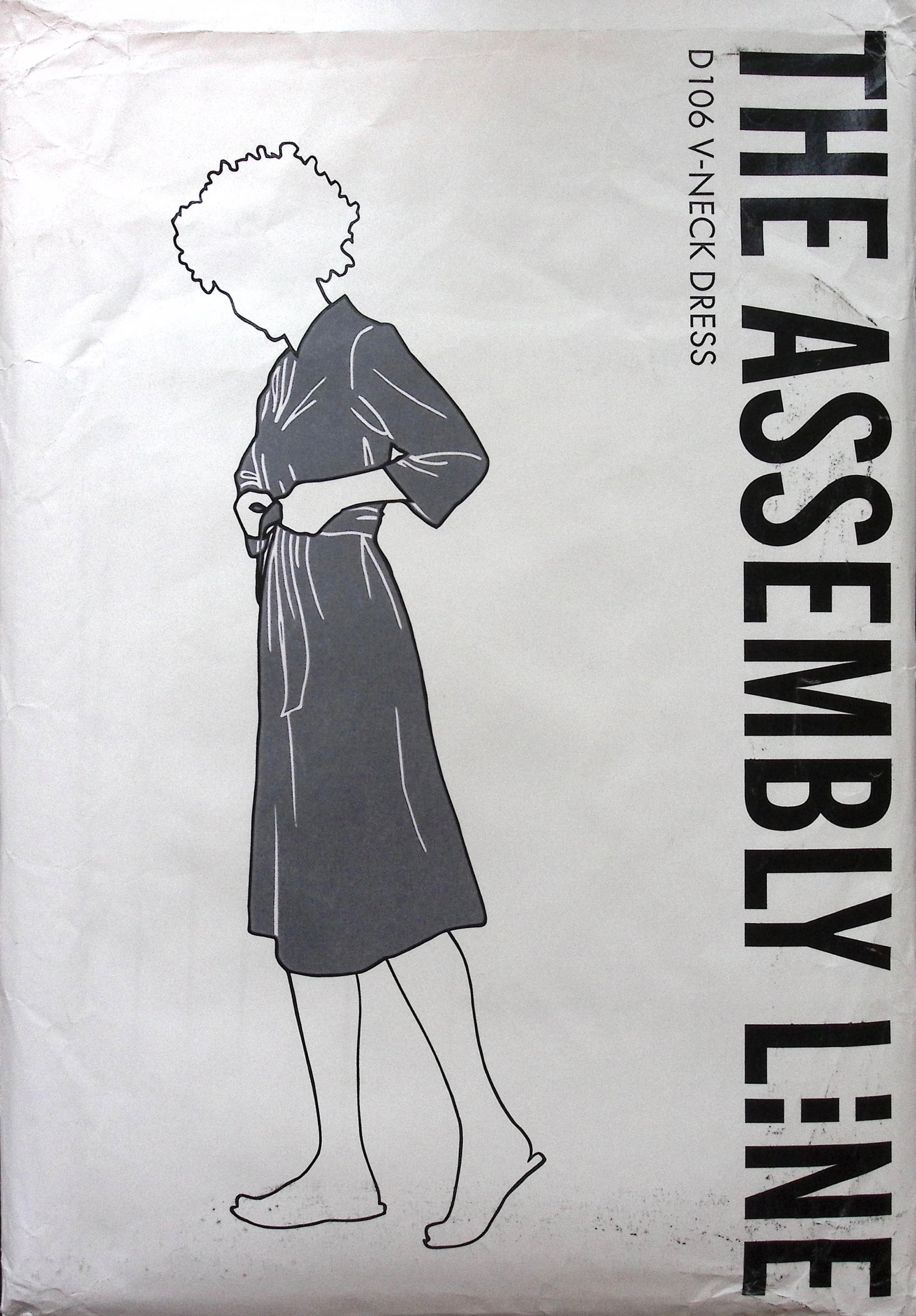 Sewing Pattern: The Assembly Line D106  Vintage Stitch Australia