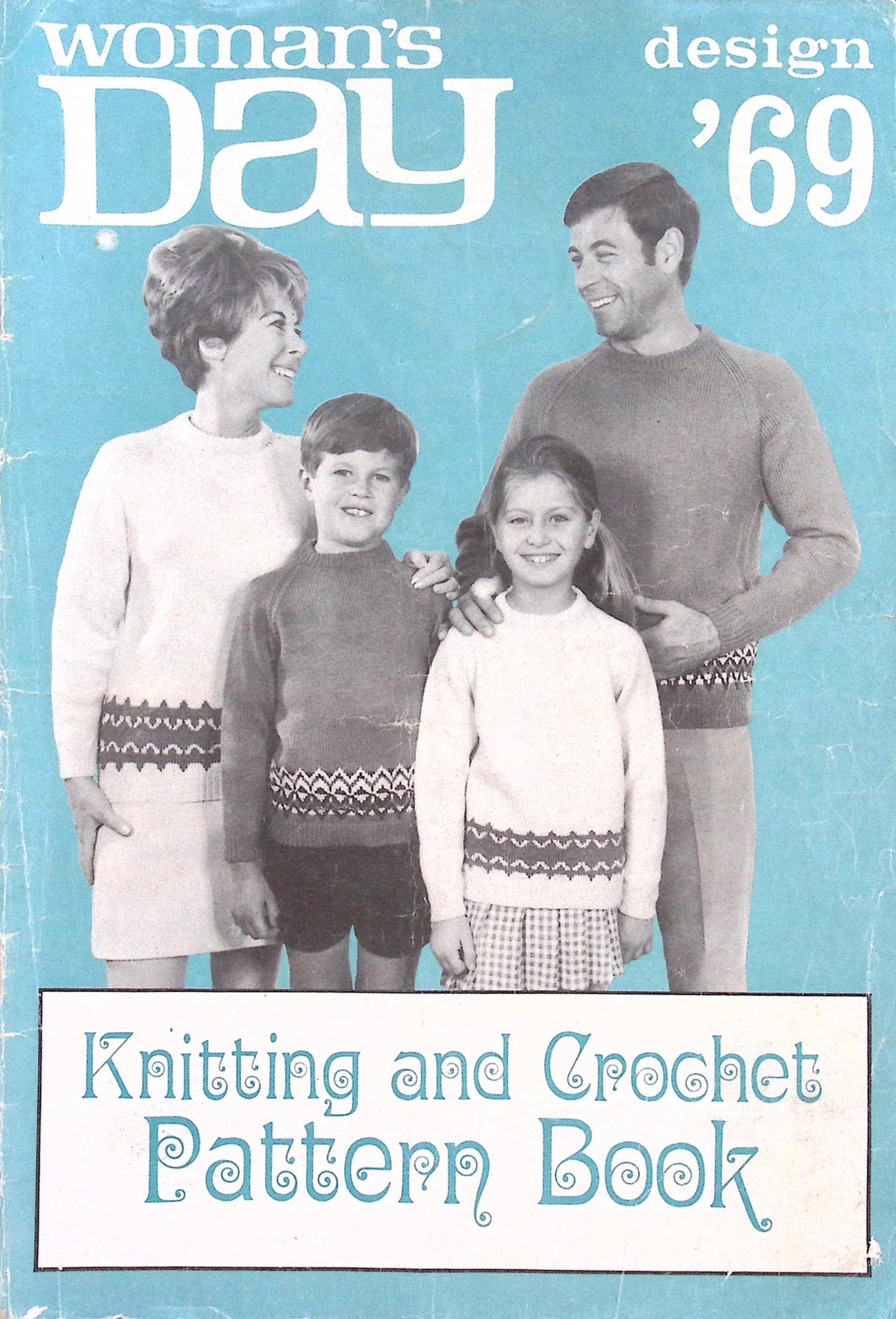 Vintage Knitting & Crochet Pattern Book: Woman's Day Design '69