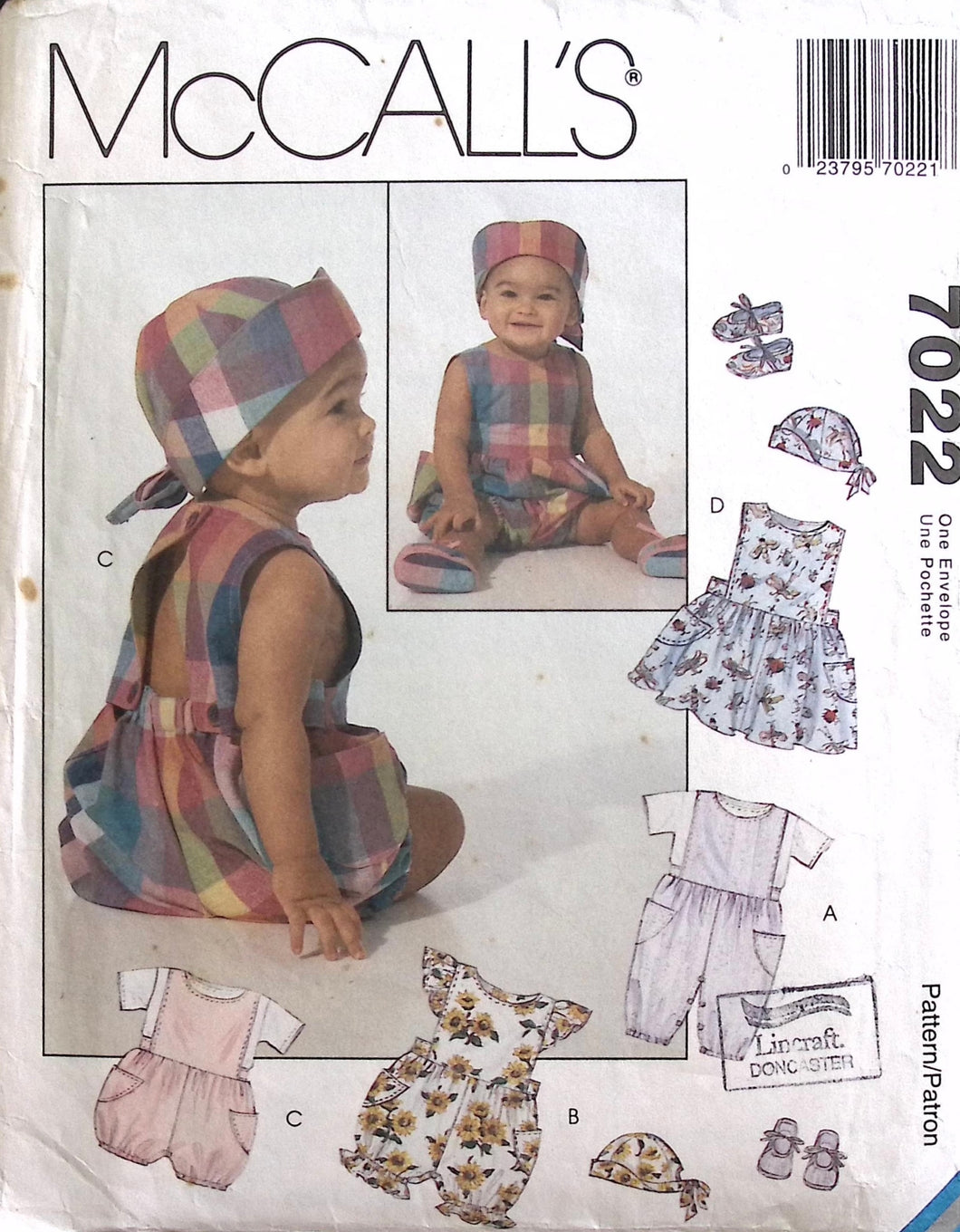 Vintage Sewing Pattern: McCalls 7022