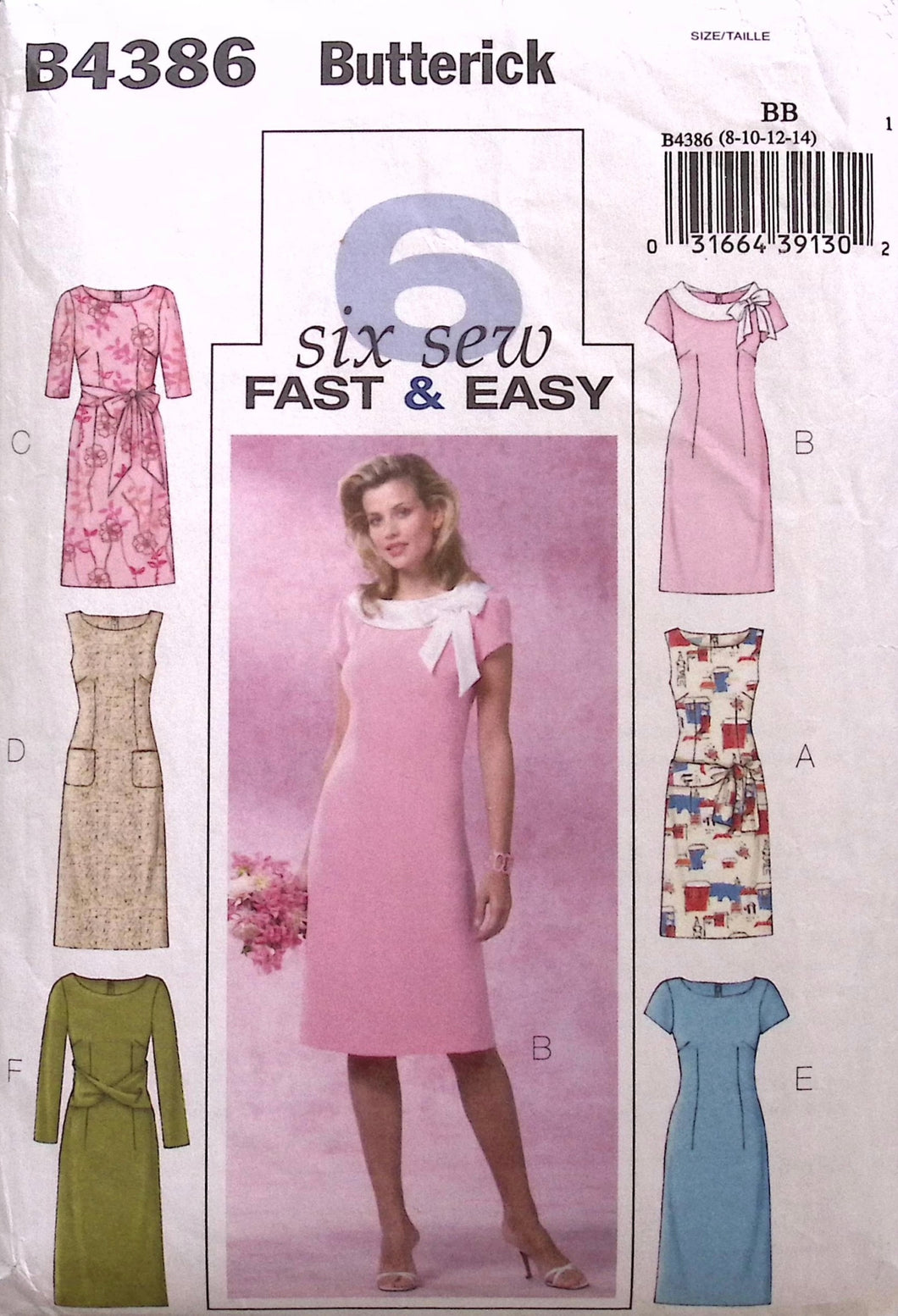 Sewing Pattern: Butterick B4386