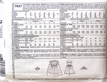 Load image into Gallery viewer, Vintage Sewing Pattern: McCalls 7627
