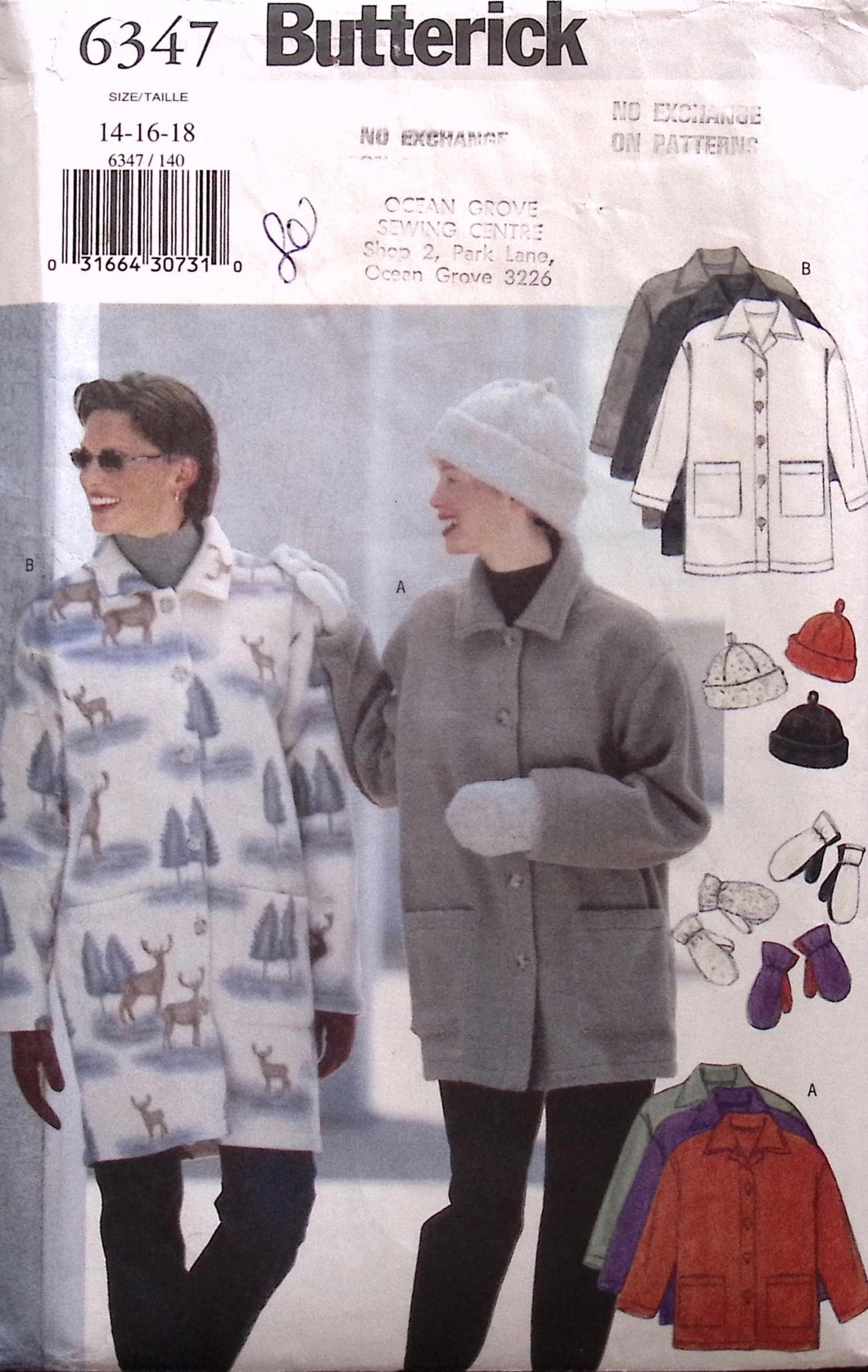 Vintage Sewing Pattern: Butterick 6347