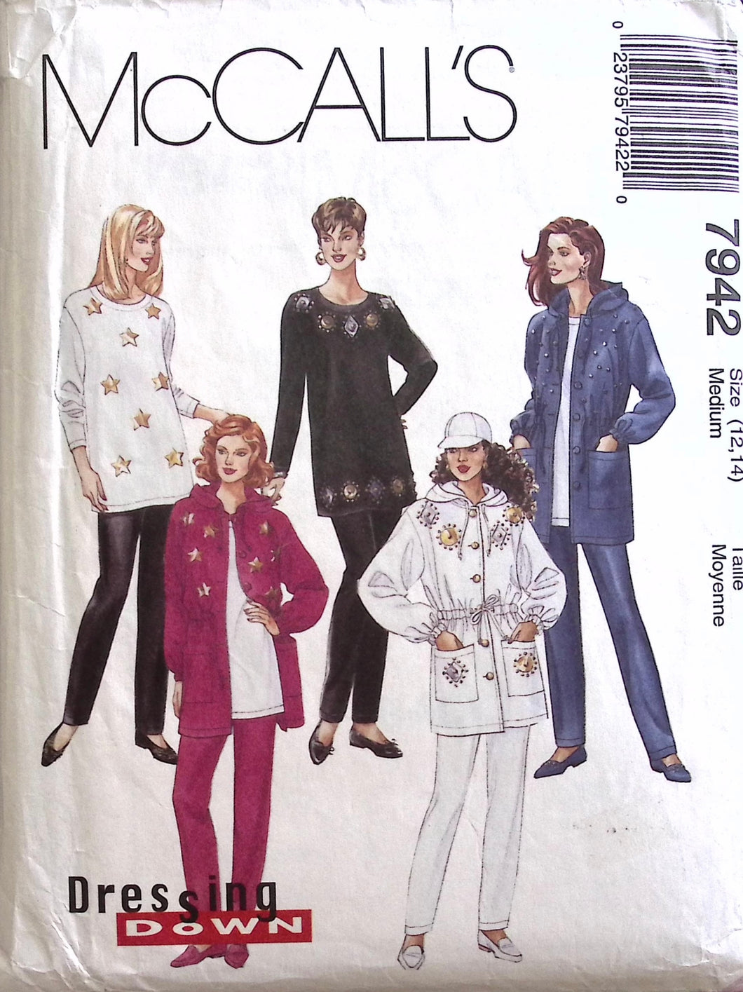 Vintage Sewing Pattern: McCalls 7942