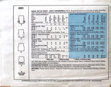 Load image into Gallery viewer, Vintage Sewing Pattern: McCalls 6261
